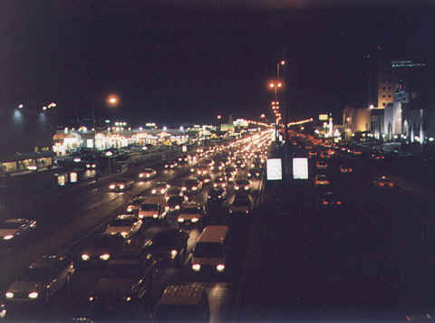 Jeddah bei Nacht
